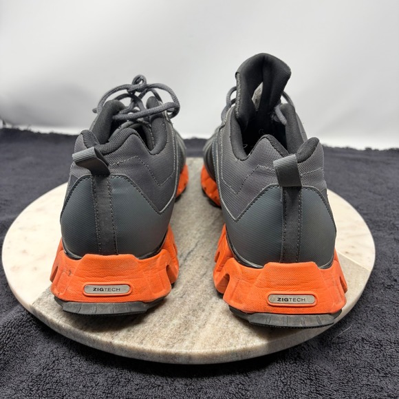 Reebok ZigWild TR 5 Mens Running Shoes ZigTech Gray Orange DV4213 Size 11.5 main image 6